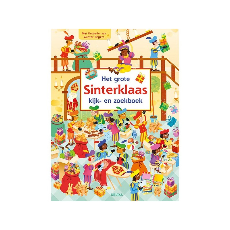 Deltas Le grand livre cherche et trouve de Sinterklaas
