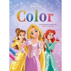 Deltas Disney Color Princess (pages à colorier détachables) 48 pages