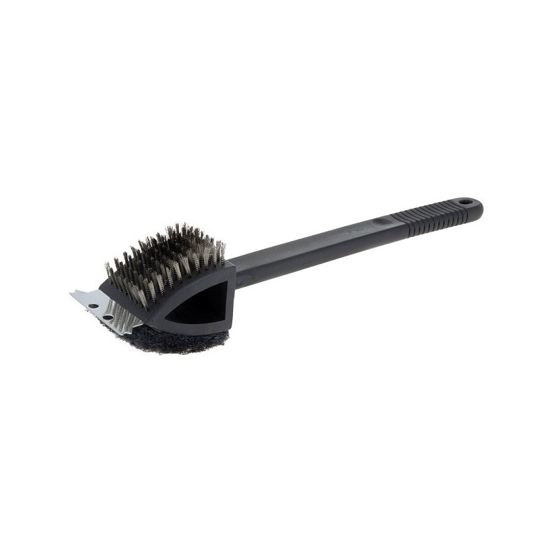 Brosse barbecue 3 en 1 longueur 37,5cm