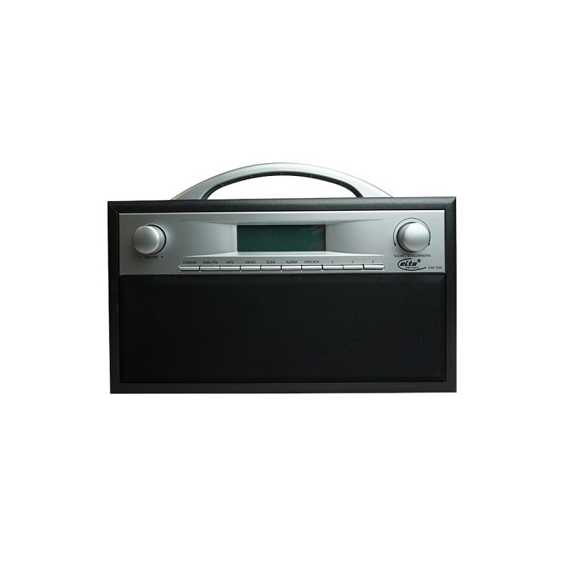 Radio Elta DAB+ avec fonction alarme (avec cordon d'alimentation et fonction batterie)
