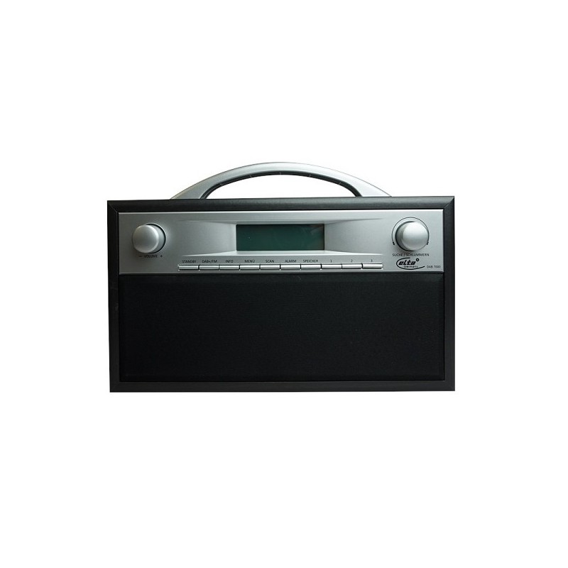 Elta DAB+ radio met alarmfunctie (met netsnoer en batterijfunctie)