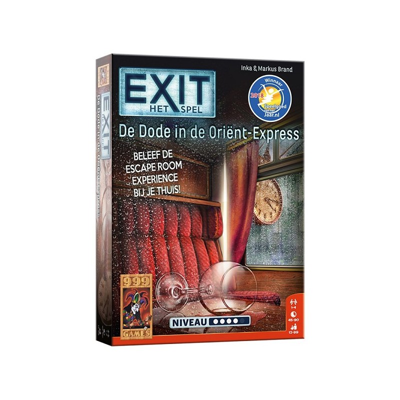 999 Games EXIT - Casse-tête Les morts dans l'Orient Express