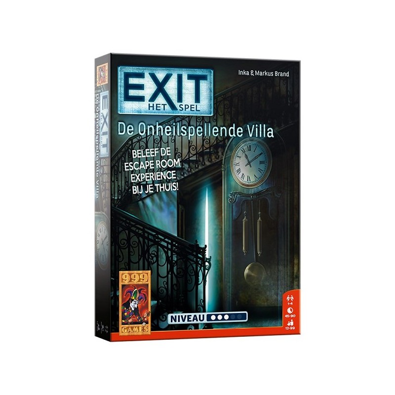 999 Games EXIT - Le casse-tête de la Villa Ominous