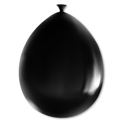 Ballons de fête Paperdreams - Noir métallisé 8 pièces 30cm