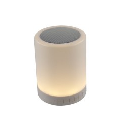 Bluetooth luidspreker 3W met LED verlichting Ø9x12cm