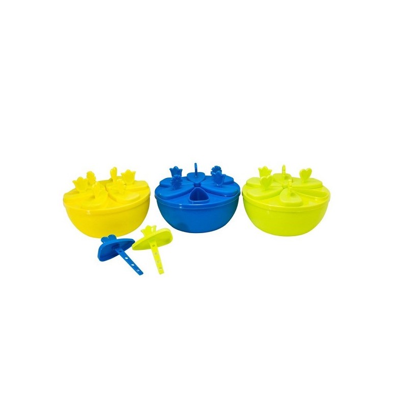 IJslollymaker voor 6 ijsjes 45ml 15x11cm