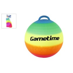 Gametime Skippy ballon arc-en-ciel 55cm en filet
