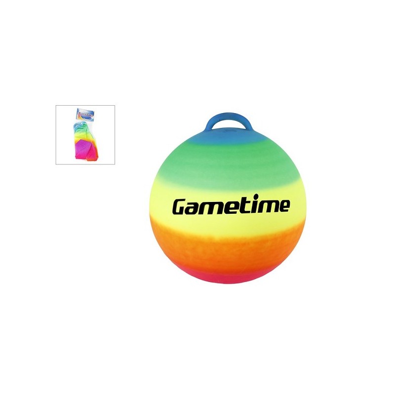 Gametime Skippybal rainbow 55cm in net