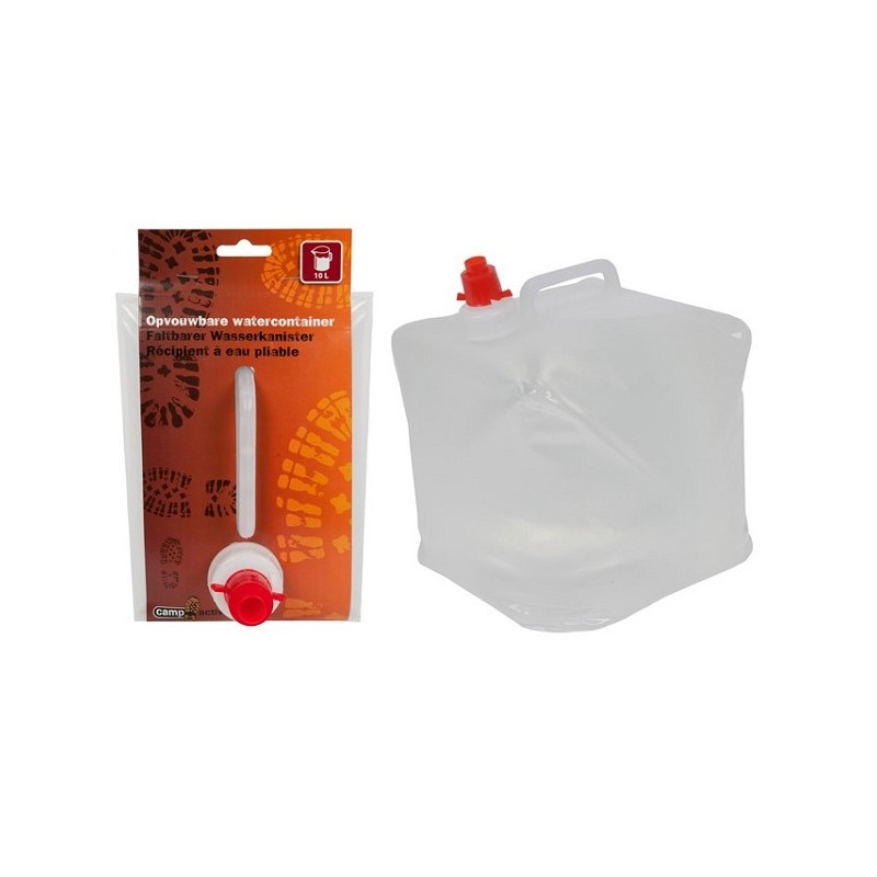 pJerrycan pliable pour eau potable 10 litres/p