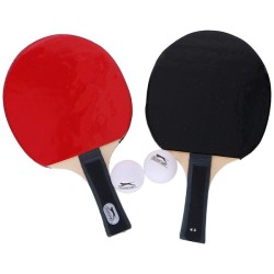 Slazenger Set de tennis de table dans un étui de luxe avec 2 raquettes et 2 balles