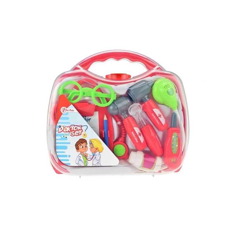 Toi Toys DOCTOR Doktersset met accessoires+stethoscoop in koffer