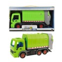 Toi Toys Friction camion poubelle vert 33cm en boîte ouverte