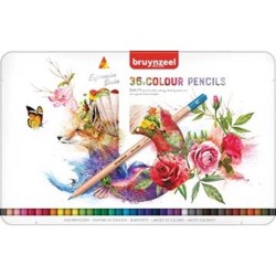 Crayons de couleur Bruynzeel 36ème Expression pour adultes