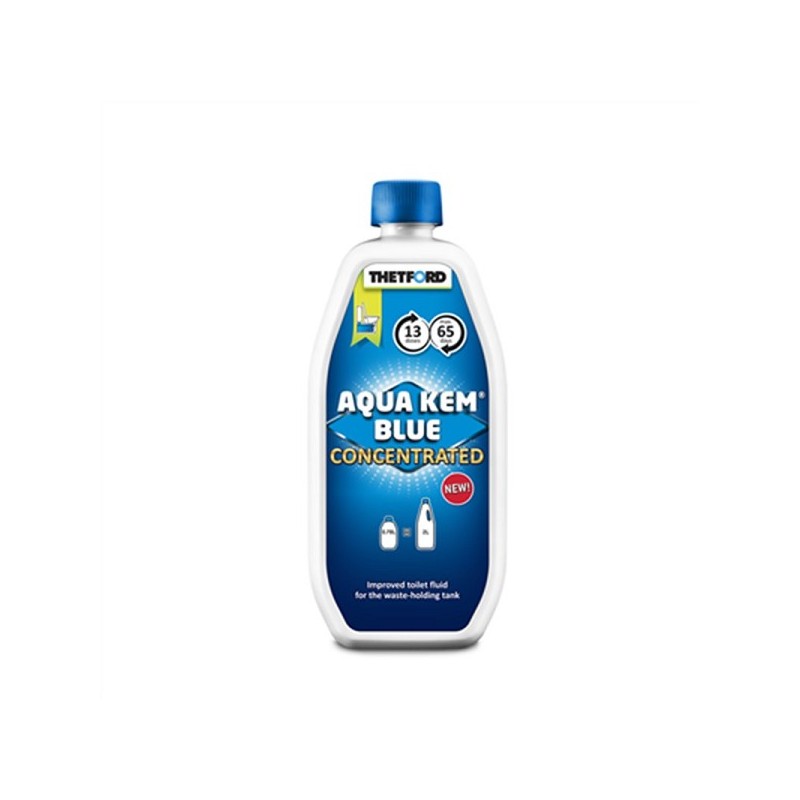 AquaKem blauw Concentrated toiletvloeistof 780ml