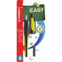 Stabilo EASYbuddy Stylo plume M noir/citron vert sur blister