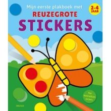 Deltas Mijn eerste plakboek met reuzegrote stickers (2-4jr.)