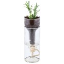 Pot de fleurs Esschert Design Bottle avec réservoir d'eau Ø7,5x21cm (hors plante)