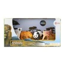 Toi Toys Figurines d'animaux sauvages 4 pièces