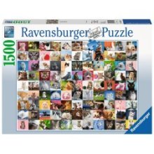 Ravensburger puzzel 99 Katten 1500 stukjes