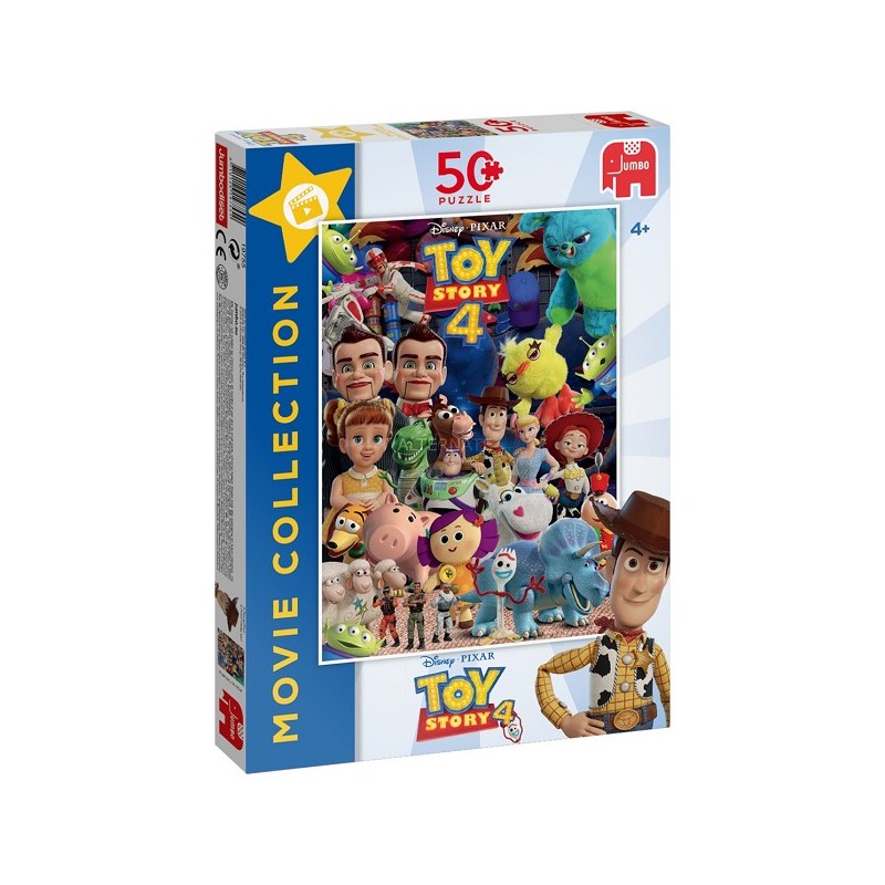 Jumbo puzzel Disney Toy Story 4 Cinema Collection 50 stukjes