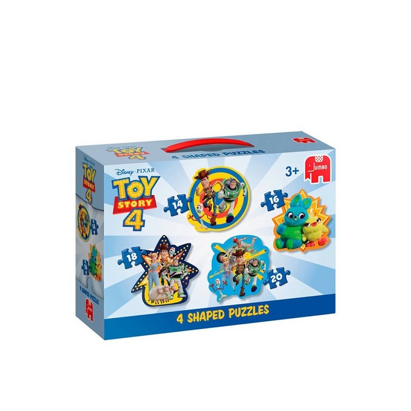 Jumbo puzzel Disney Toy Story 4 4in1