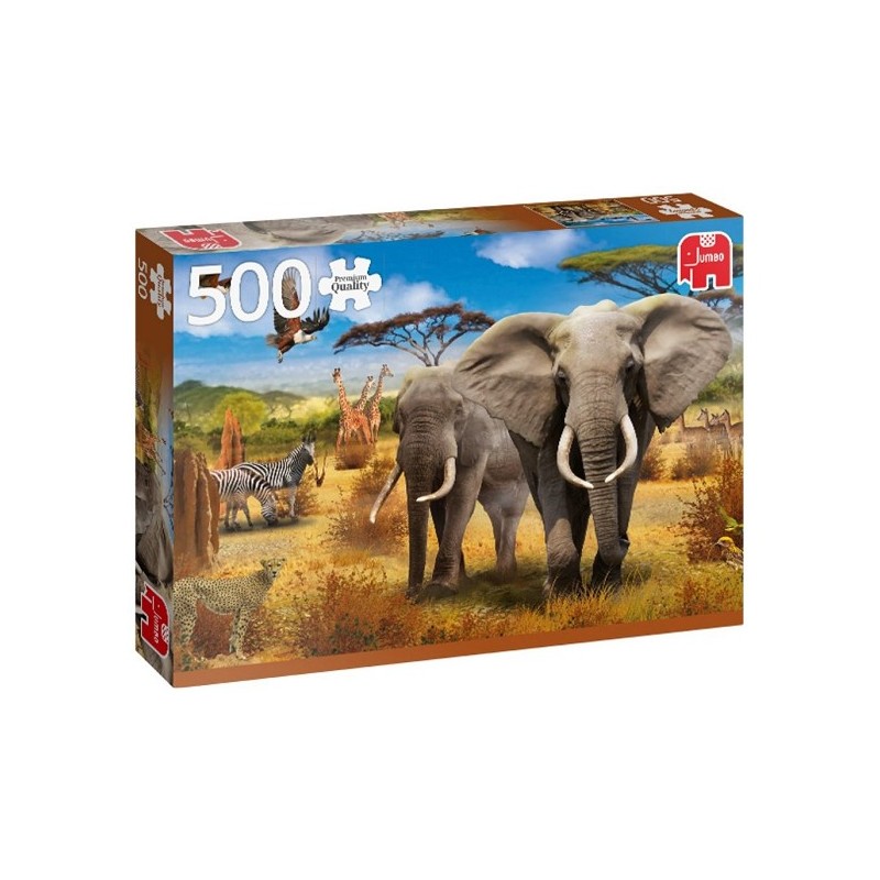 Jumbo puzzel African Savannah 500 stukjes