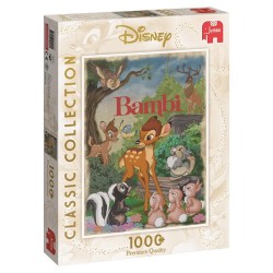 Puzzle Jumbo Disney Classic Collection Bambi 1000 pièces Affiche de film
