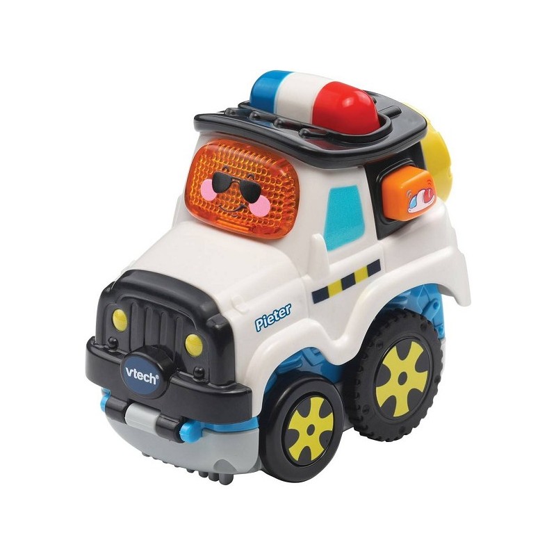 Voiture Vtech Toet Toet - Press & Go Pieter Voiture de police