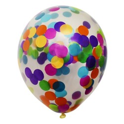 Ballons confettis n°24 sachet de 3 pièces