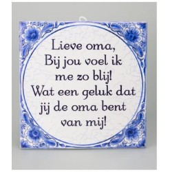 Carrelage Paperdreams - Chère Grand-mère Delft bleu