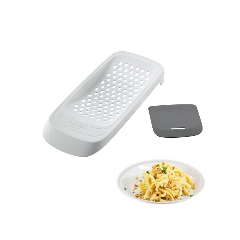 Westmark Râpe à spaetzle Râpe à épices à farine plastique 32x13,5x2,6cm