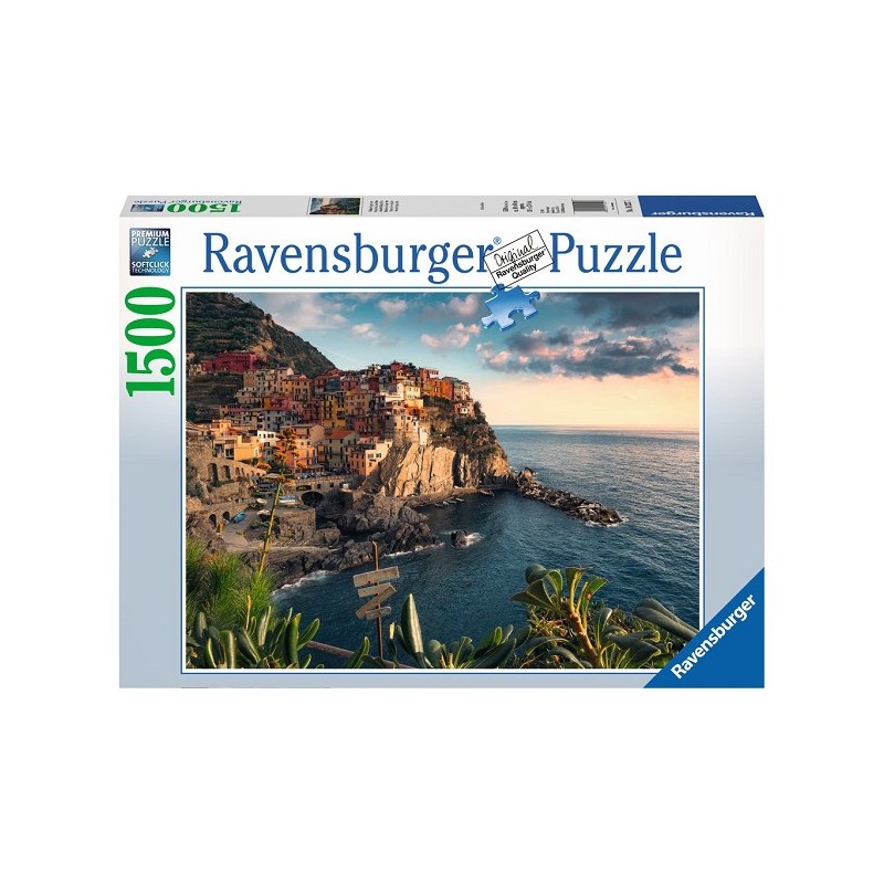 Puzzle Ravensburger Vue des Cinque Terre 1500 pièces