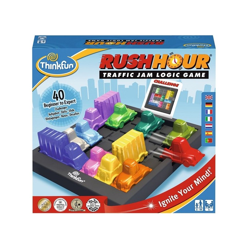 Thinkfun Rush Hour IQ spel