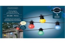 Lumineo LED kit de démarrage double éclairage de fête multicolore 9,5 mètres 20L avec effet scintillant