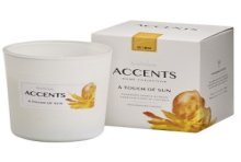 Bolsius Accents Bougie parfumée en verre une touche de soleil 92/76