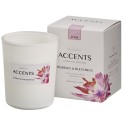 Bolsius Accents Bougie parfumée en verre bulles & bénédictions 92/76