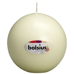 Bougie Bolsius Ball 70mm ivoire