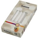 Bougie gothique Bolsius 245/24 boîte de 12 pièces blanc