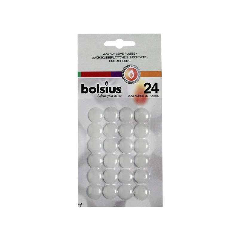 Bolsius Hechtwasrondjes blister a 24 stuks