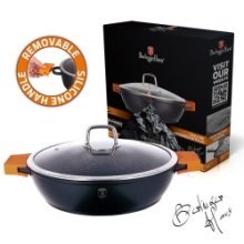 BerlingerHaus cocotte / wok 28cm granit ligne diamant