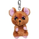 Lumo Stars Peluche Souris Moineau avec clip 8,5 cm porte-clés