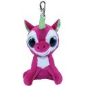 Lumo Stars Knuffel Unicorn Taiga met clip 8,5cm