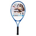 Raquette de tennis aluminium junior 58cm bleue