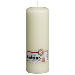 Bougie pilier Bolsius 200/70mm ivoire