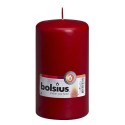 Bougie bloc Bolsius 150/80mm rouge vin