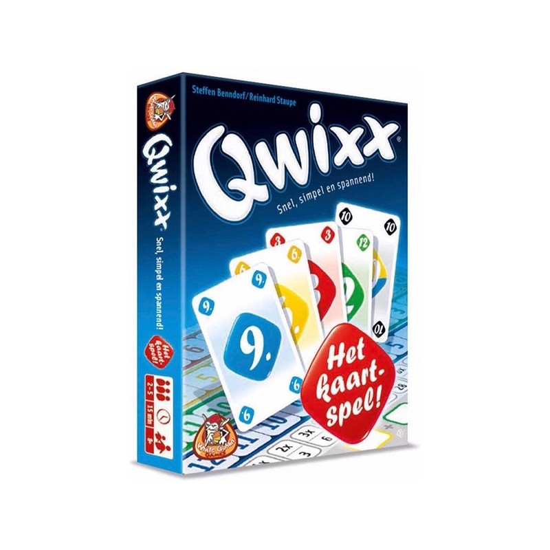 Jeu de cartes Qwixx de White Goblin Games