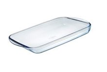 O'Cuisine Plat de cuisson rectangulaire en verre 40x27x7cm