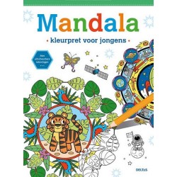 Deltas Mandala - Coloriage amusant pour les garçons