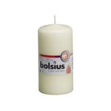 Bougie pilier Bolsius 120/60mm ivoire