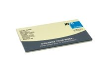 Info notes 125x75mm geel 12 bloks a 100 vel